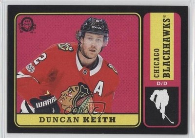 2018-19 O-Pee-Chee Retro Black 26/100 Duncan Keith #407 HOF 2d8