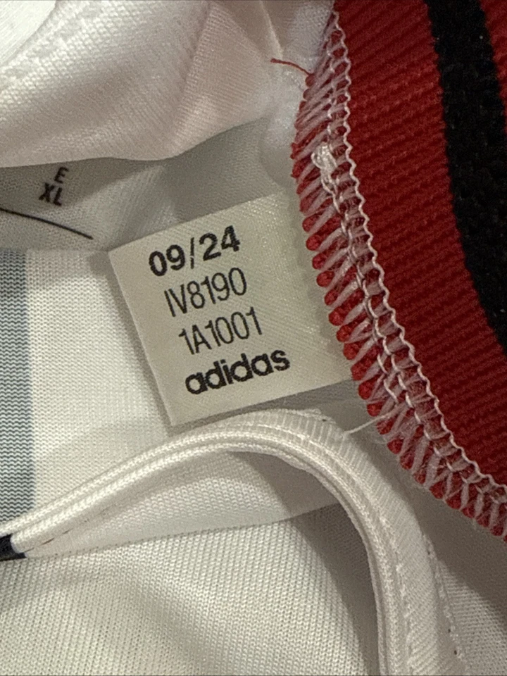 ADIDAS RIVERPLATE 2025 подлинный третий свитер Sz XL IV8190 мужчин новый без ЯРЛЫКОВ футбол - Изображение 4 из 4