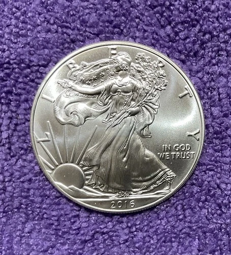 2016 American Eagle Silver Dollar Coin - 1 oz .999 Fine Silver