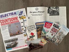 Various Vintage Train Memorabilia from York Railway Museum 1980s