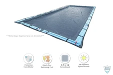 Buffalo Blizzard Supreme Plus Rectangle Swimming Pool Winter Cover - Choose Size