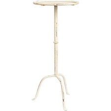 Art Deco Martini Table Metal Footed Accent Table Living Room Bedroom Decor New