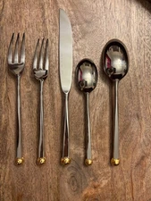 Sasaki ORBIT GOLD 5 pieces set ~ Ward Bennett Japan