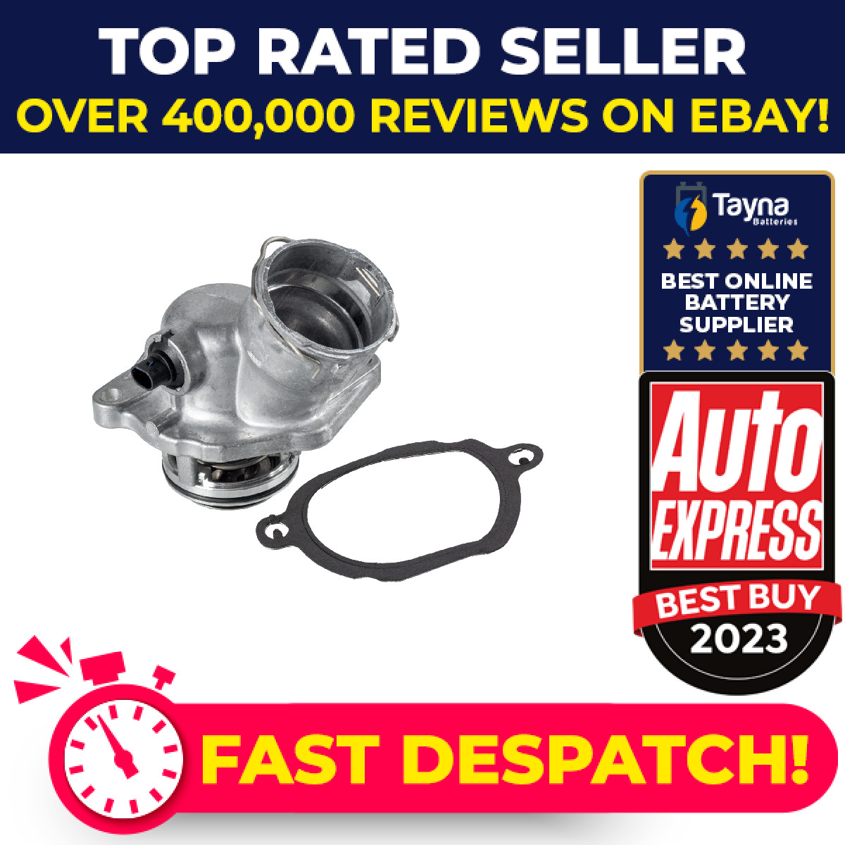 Coolant Thermostat fits MERCEDES SPRINTER 906 3.5 2006 on M272.979 A0159976145