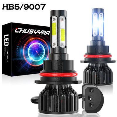For Chevy Cobalt 2005-2010 LED Headlight Kit 9007 6000K White Bulbs Hi/Low Beam