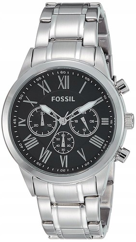 Fossil Flynn Midsize Chronograph Silver 