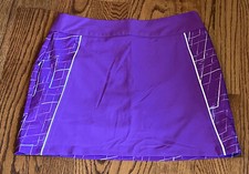 Adidas Climacool Womens Tennis Pickleball Golf Skort Skirt Purple Size 4