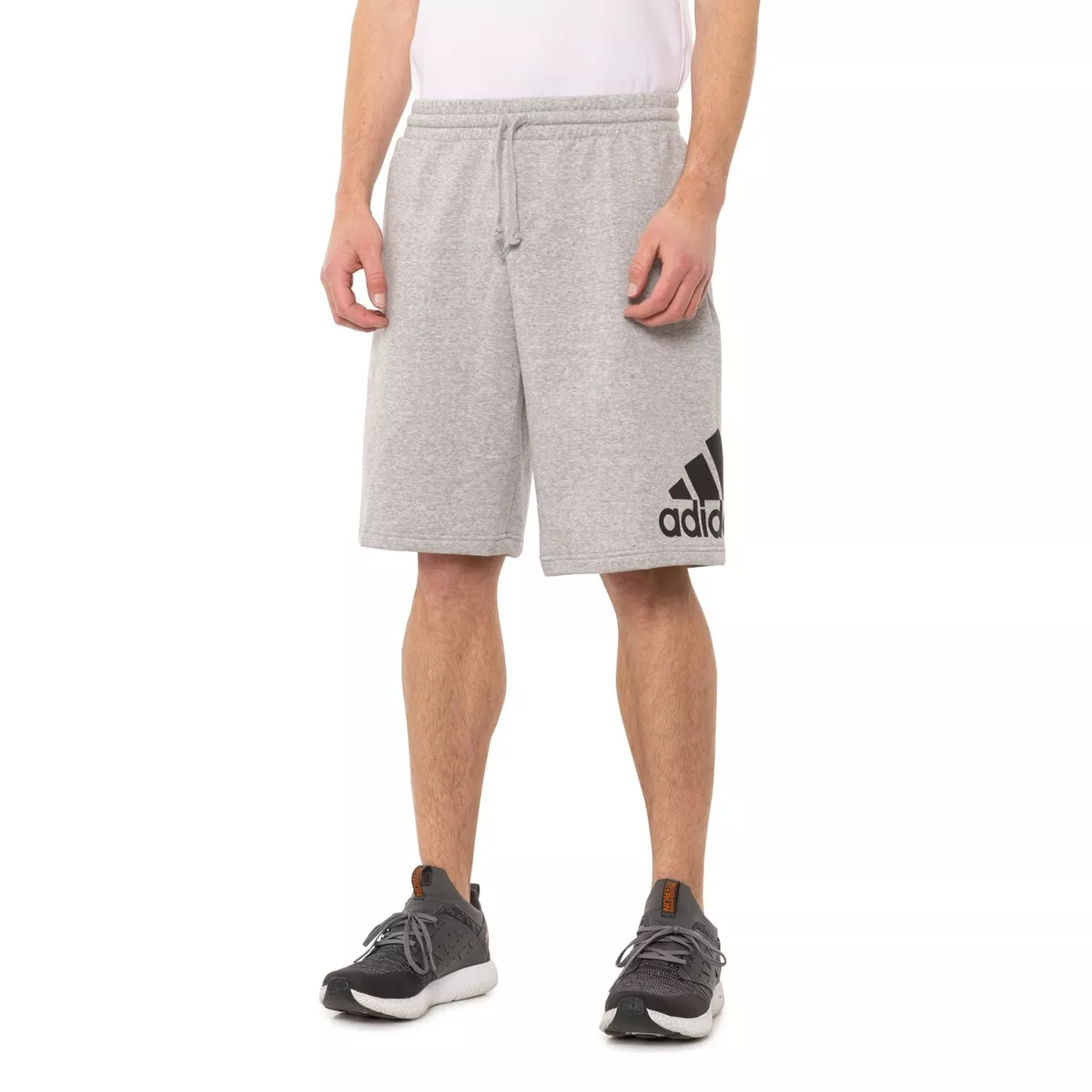 Adidas sweat sales shorts mens