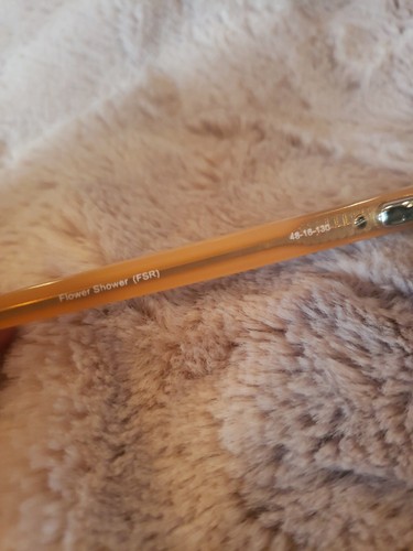 Vera Bradley Eye Glass Frames Flower Shower Eyeglasses 48-16-130 - Picture 5 of 8