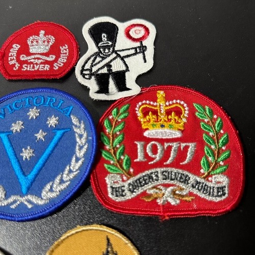 Eclectic Set of 8 Unique Embroidered Patches for Customization and Style - Picture 3 of 10
