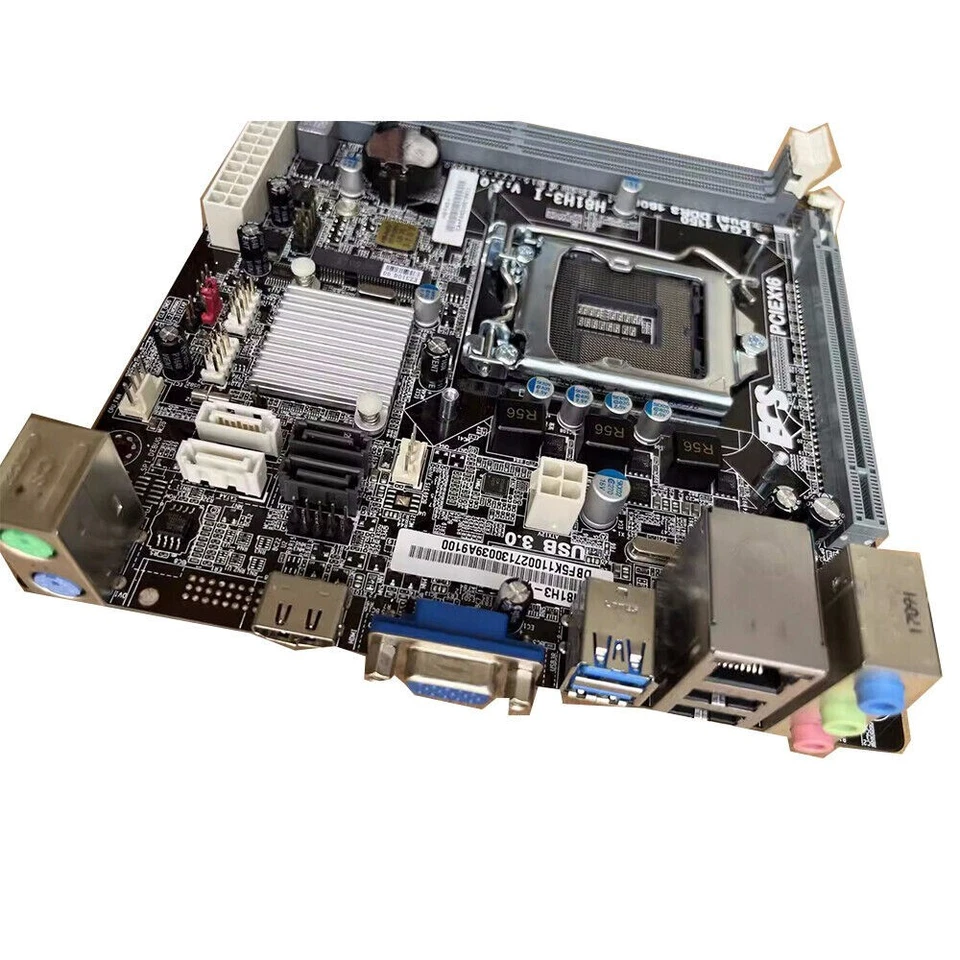 SCHEDA MADRE ECS H81H3-I SOCKET 1150 DDR3 HDMI MINI ITX + BACK PLATE ⭐⭐⭐⭐⭐ - Immagine 3 di 3