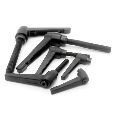 Maschinengriff verstellbar Klemmhebel schwarz Knopf M4 M5 M6 M8 M10 M12 M16