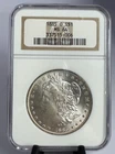 1885-O Morgan Silver Dollar NGC MS64 Old Soap Box Holder with Nice Luster!  #006