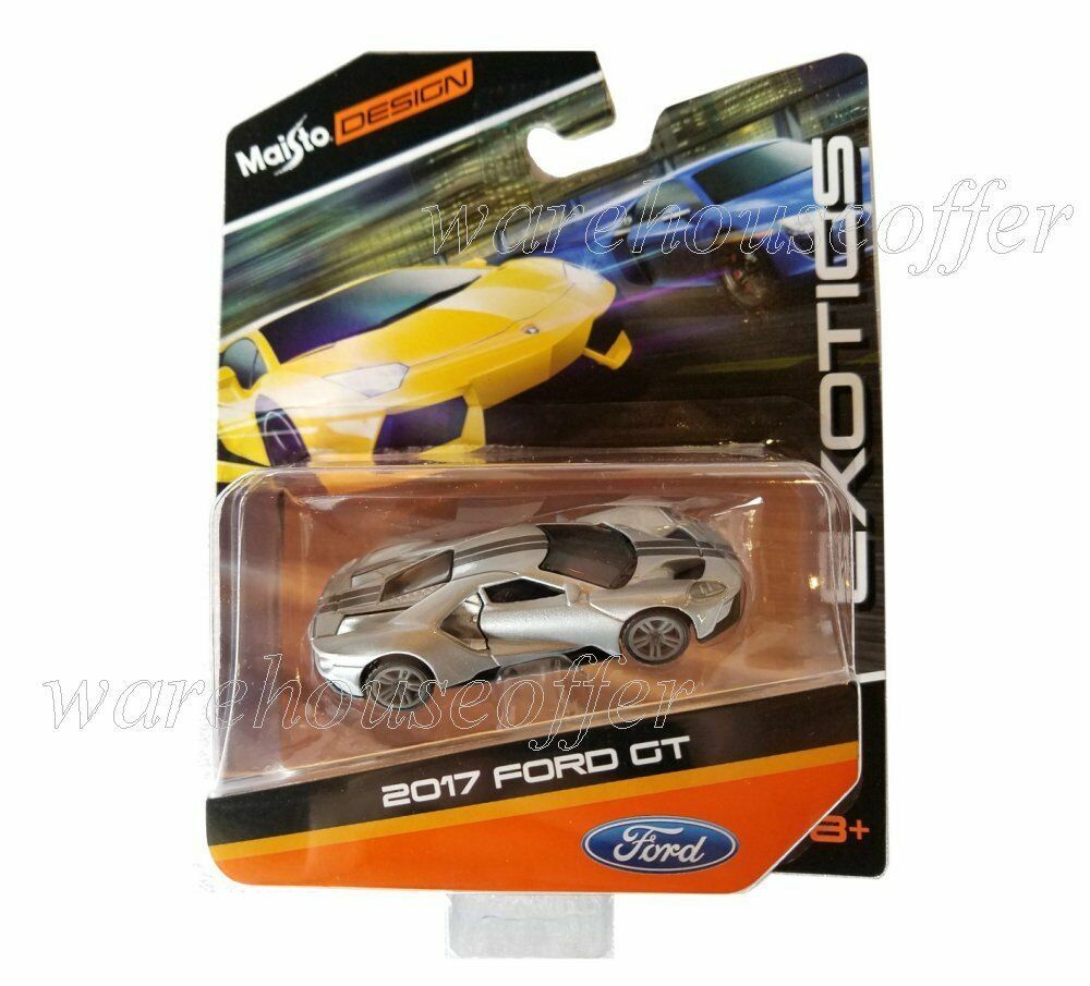 マイスト　Ford GT MAISTO DESIGN 1:64 EXOTICS 2017 FORD GT DIECAST CAR 15494