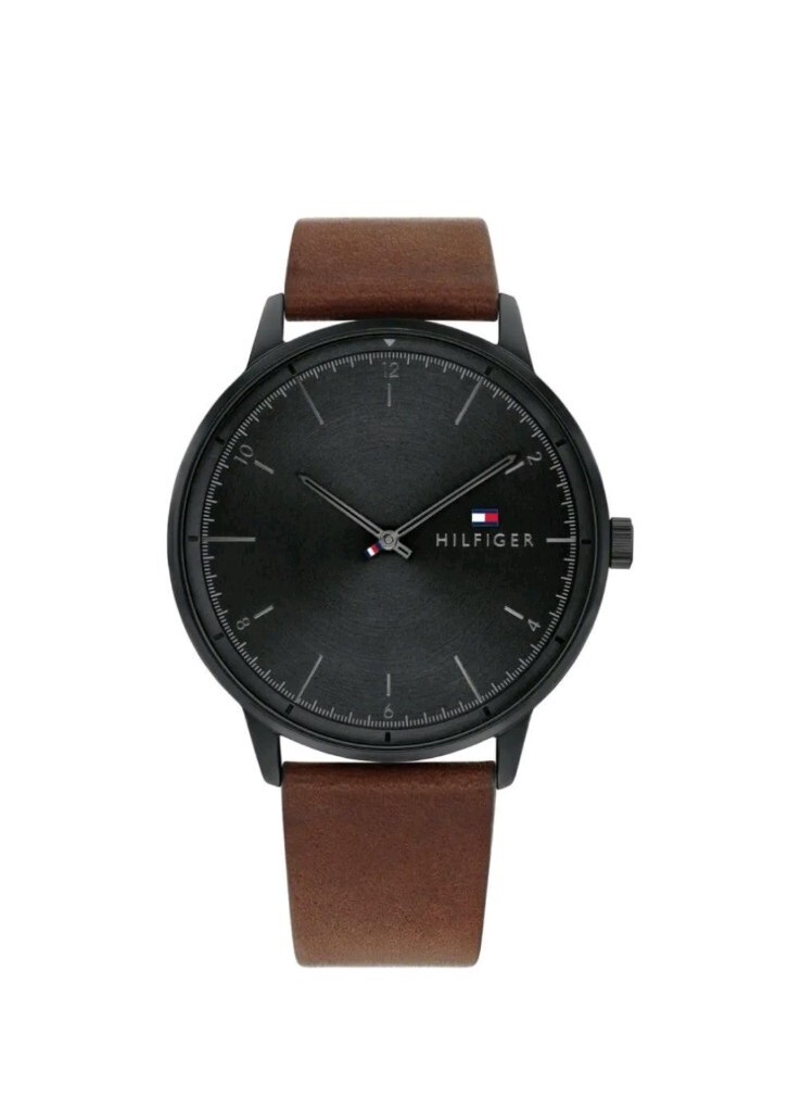 Tommy Hilfiger 1791876 Herrenuhr, wasserdicht, Braun schwarz | eBay