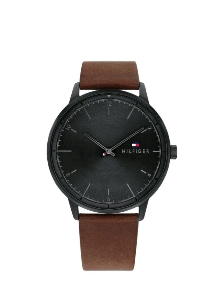 Tommy Hilfiger 1791876 Herrenuhr, wasserdicht, Braun schwarz | eBay