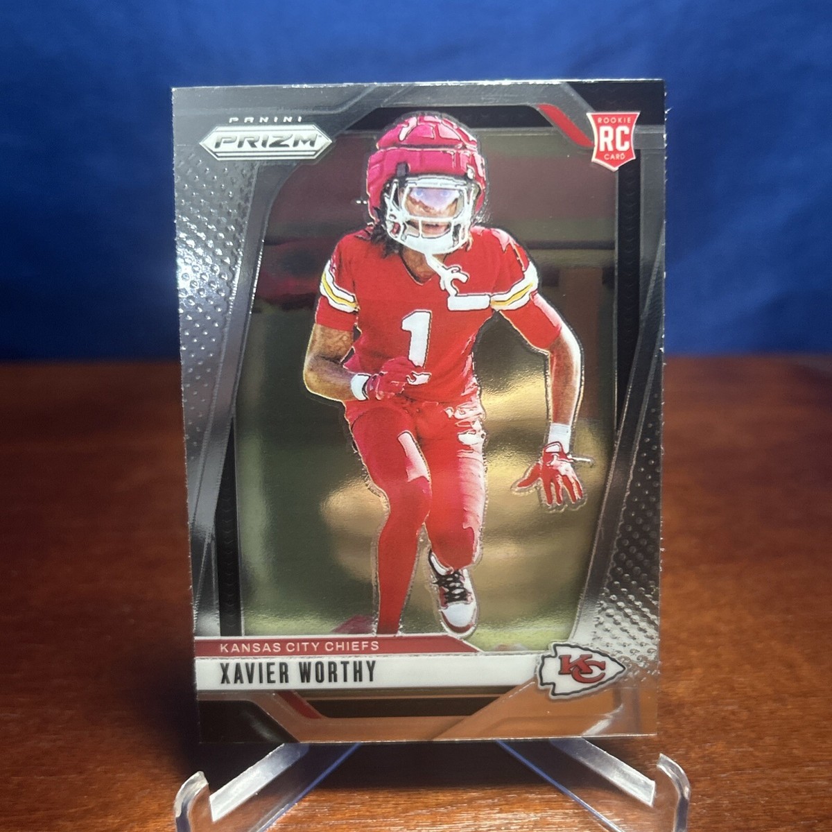 2024 Panini Prizm Xavier Worthy Rookie RC Kansas City Chiefs