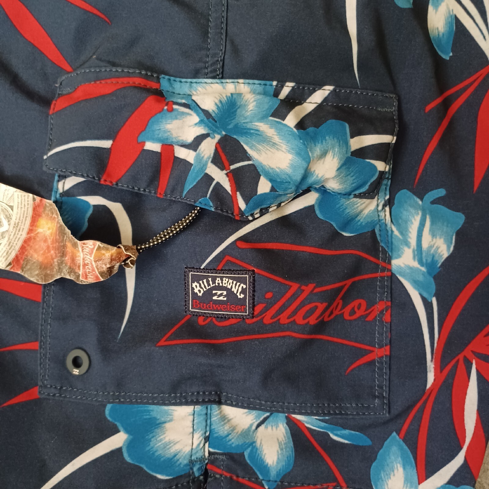 Billabong x Budweiser Board Men Shorts Large Blue Sur… Gem