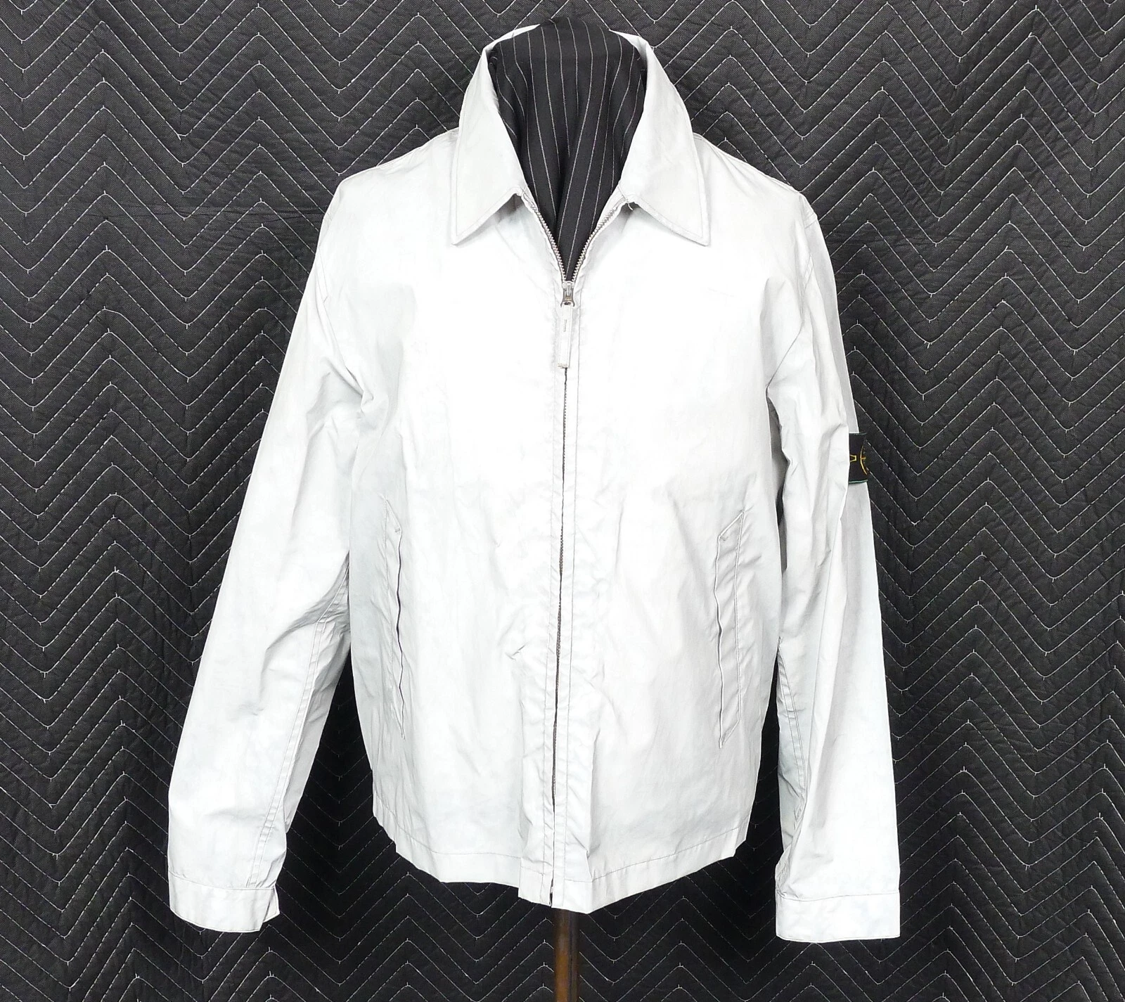 Giacca riflettente Stone Island rara vintage N*311 taglia XL #159