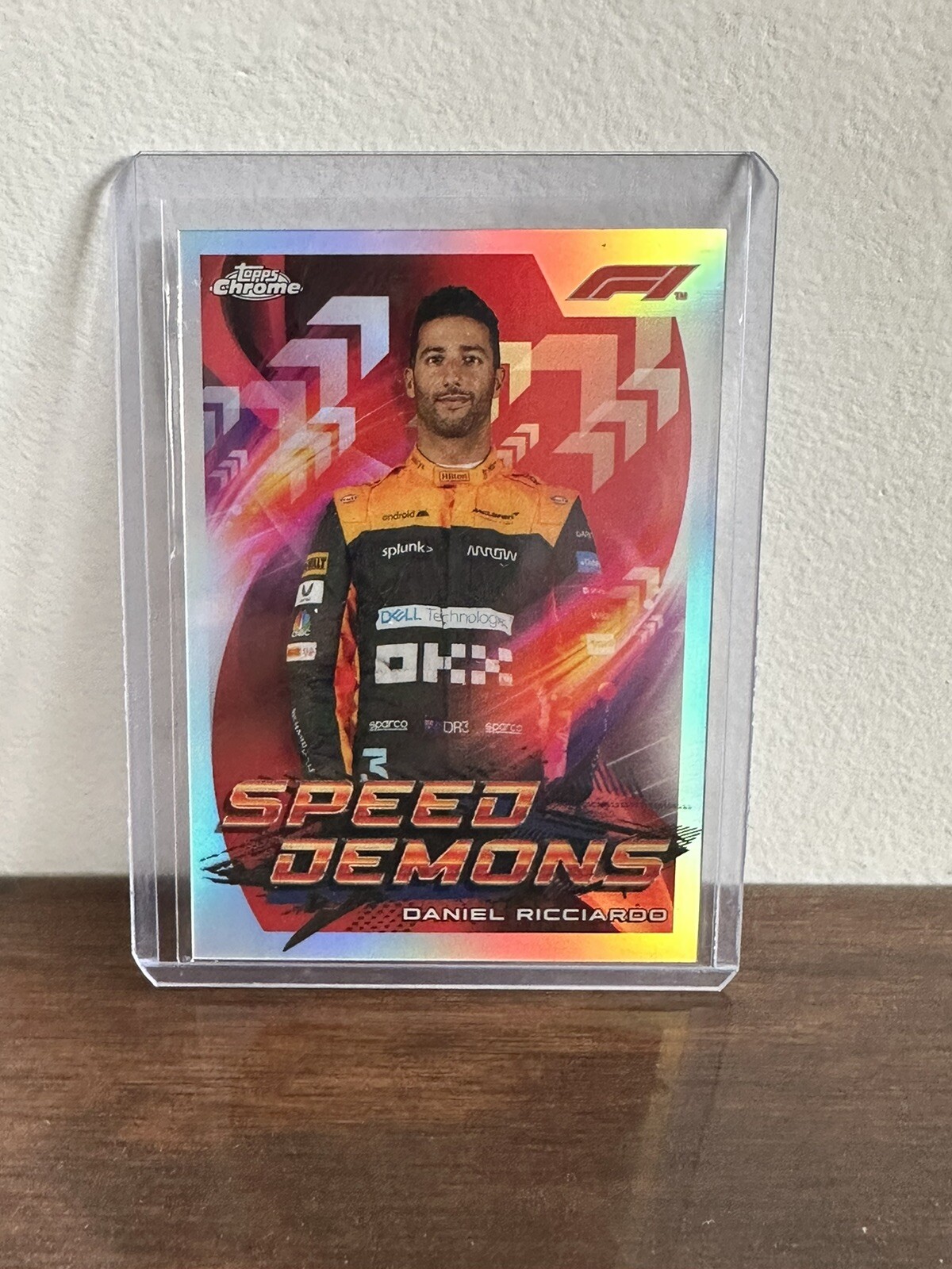 2022 Topps Chrome Formula 1 F1 Speed Demons Refractor Daniel Ricciardo #SD-DR