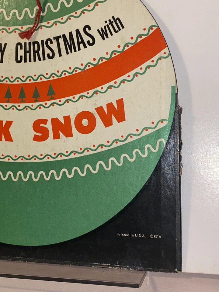 Hank Snow A Country Christmas Ornament Shaped Cover Only 45 RPM~NO RECORD~ Foto 4 de 4