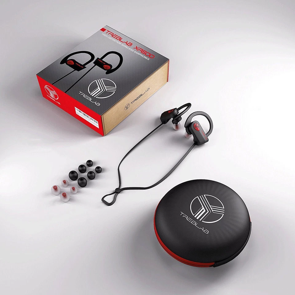 TREBLAB XR500 Wireless Sport Earbuds with Mic, IPX7 Waterproof, Noise Cancelling - Image 3 of 4