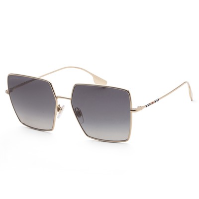 Burberry Women's Daphne 58mm Light Gold Polarized Sunglasses BE3133-1109T3-58