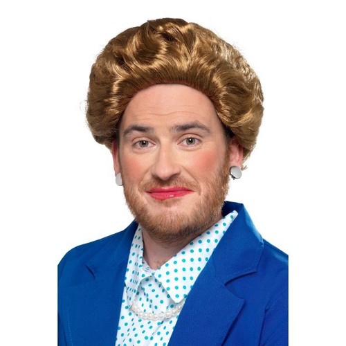 Margaret Thatcher Wig Iron Lady UK 