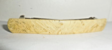 VINTAGE FRENCH HAIR CLIP BEAUTIFUL CELLULOID MODERN DESIGN NR