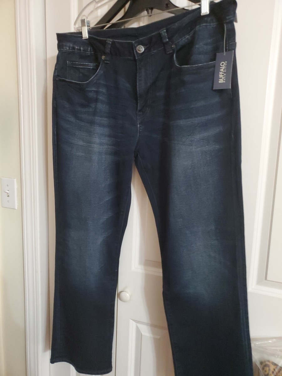 Buffalo By David Bitton Six-X Deep Indigo Straight Super