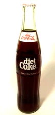 vintage ACL SODA / POP BOTTLE:   full DIET COKE of EBENSBERG, PA  - 16 oz ACL
