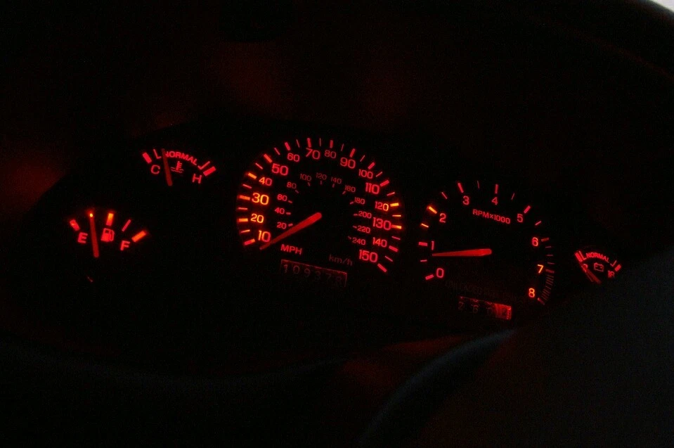 Комплект для переделки приборной панели со светодиодами синего цвета для Ford Mustang 1994-1998 годов выпуска - Изображение 3 из 3