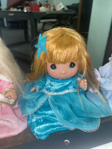 Disney Parks MINI PRINCESS SET Precious Moments Dolls LIMITED 7 total 6” dolls - Picture 7 of 18
