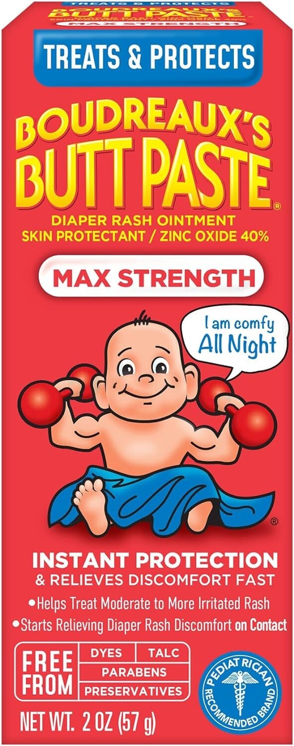Rash Cream Ointment For Baby, 2oz