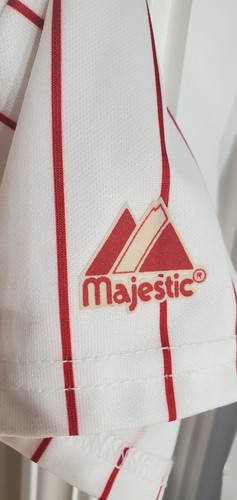 Majestic MLB ⚾️ Philadelphia Phillies #6 Howard Stitch Sewn Jersey YOUTH XL - Picture 4 of 13