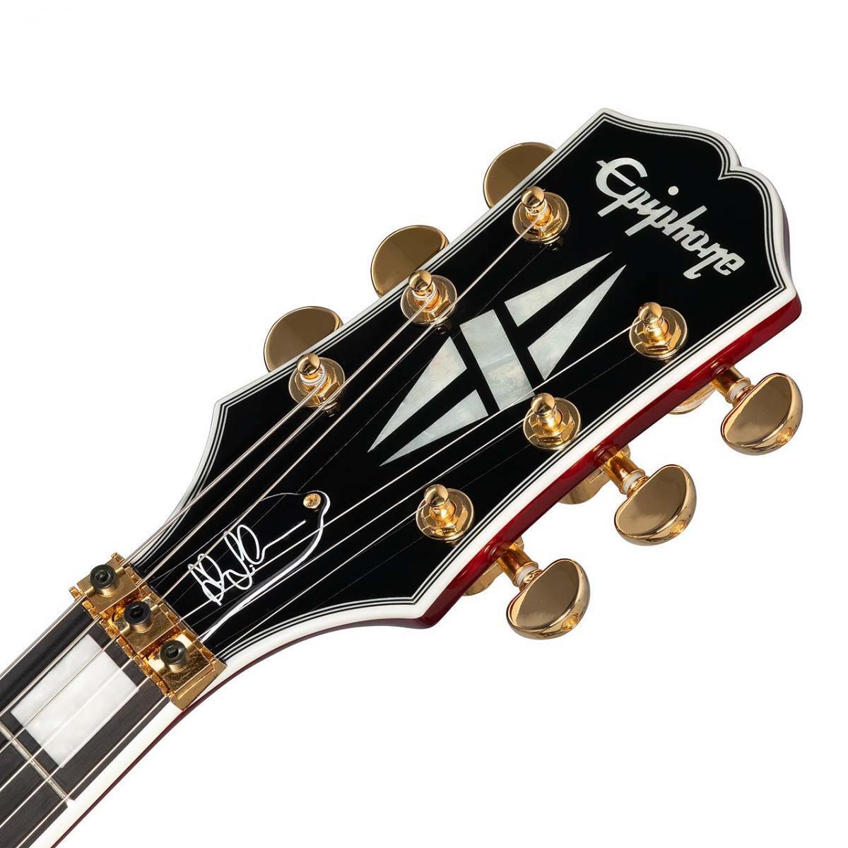 Electric Guitar Epiphone Alex Lifeson Les Paul Custom Axcess Quilt