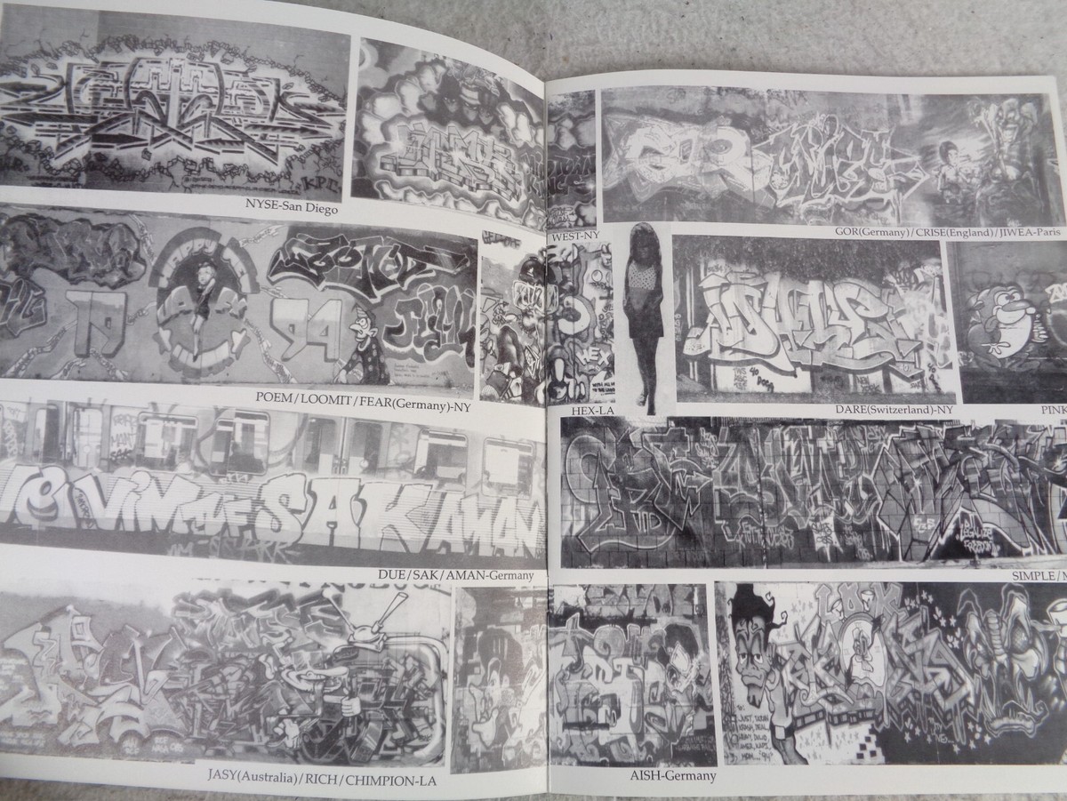 アート・デザイン・音楽 GREATEST Magazine Issue 01 Masterpiece Graffiti Street Art Magazine Issue 1 1995 Rare