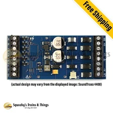 SoundTraxx 884609 | BLU-4408 Blunami Steam-2 Sound Decoder | Multi Scale