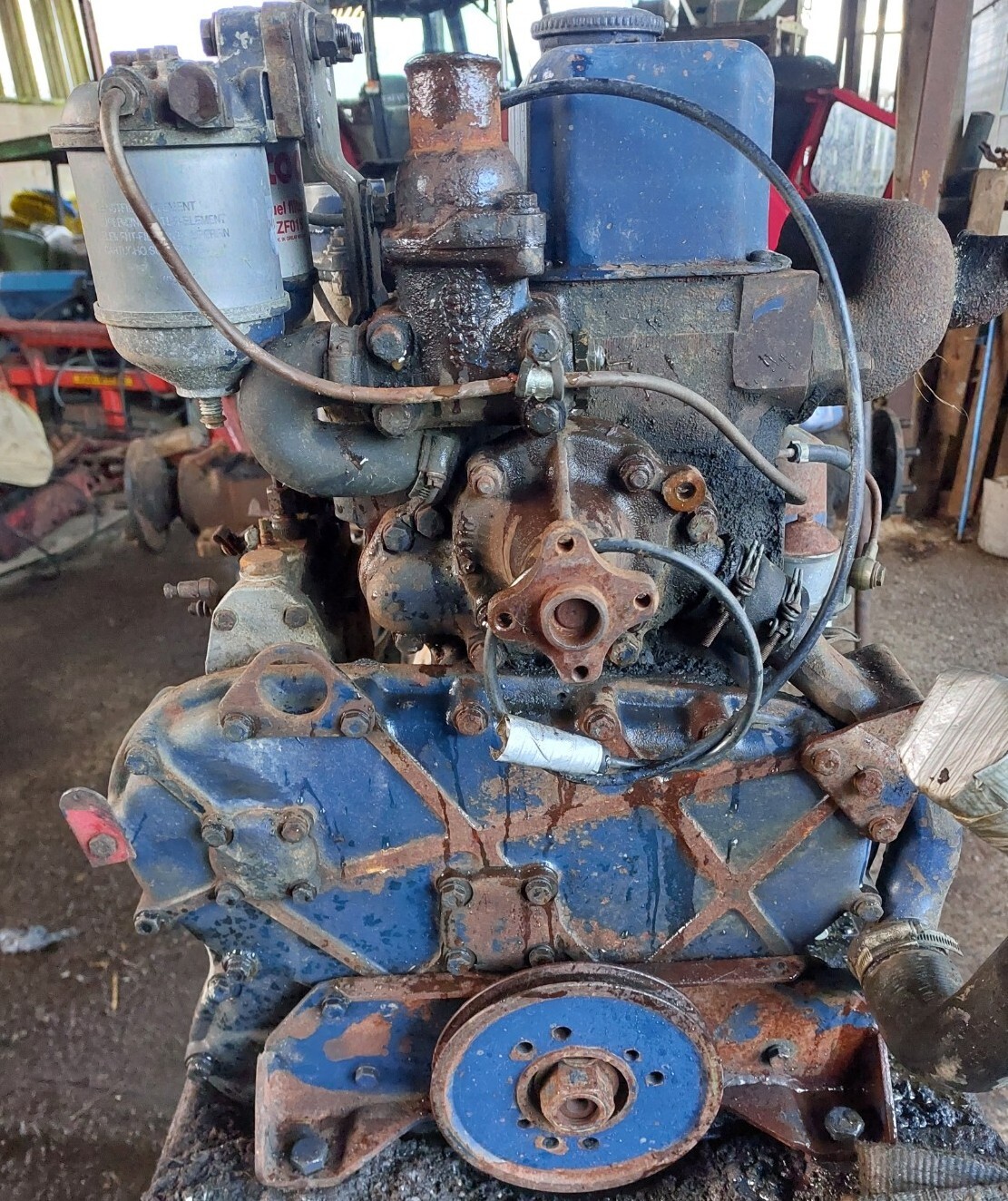 Leyland / Nuffield 3.8td Tractor Engine eBay