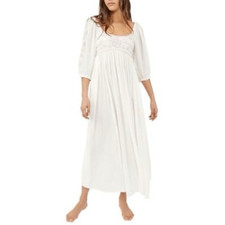 Free People Women's Wedgewood Maxi Dress - Ivory Size L
