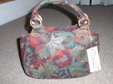 Longaberger Falling Leaves Purse sold exclusively at The Homestead, NEW