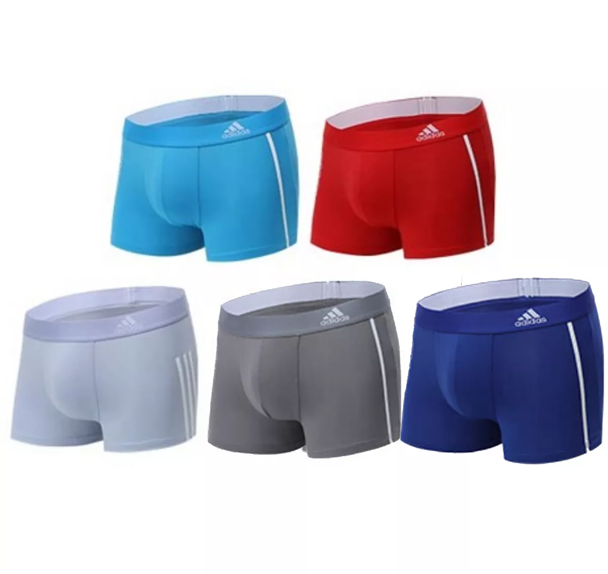 Adidas Men’s Underwear Boxer Briefs Shorts 5 PACKS Climacool HIPTRO Korea  Free t