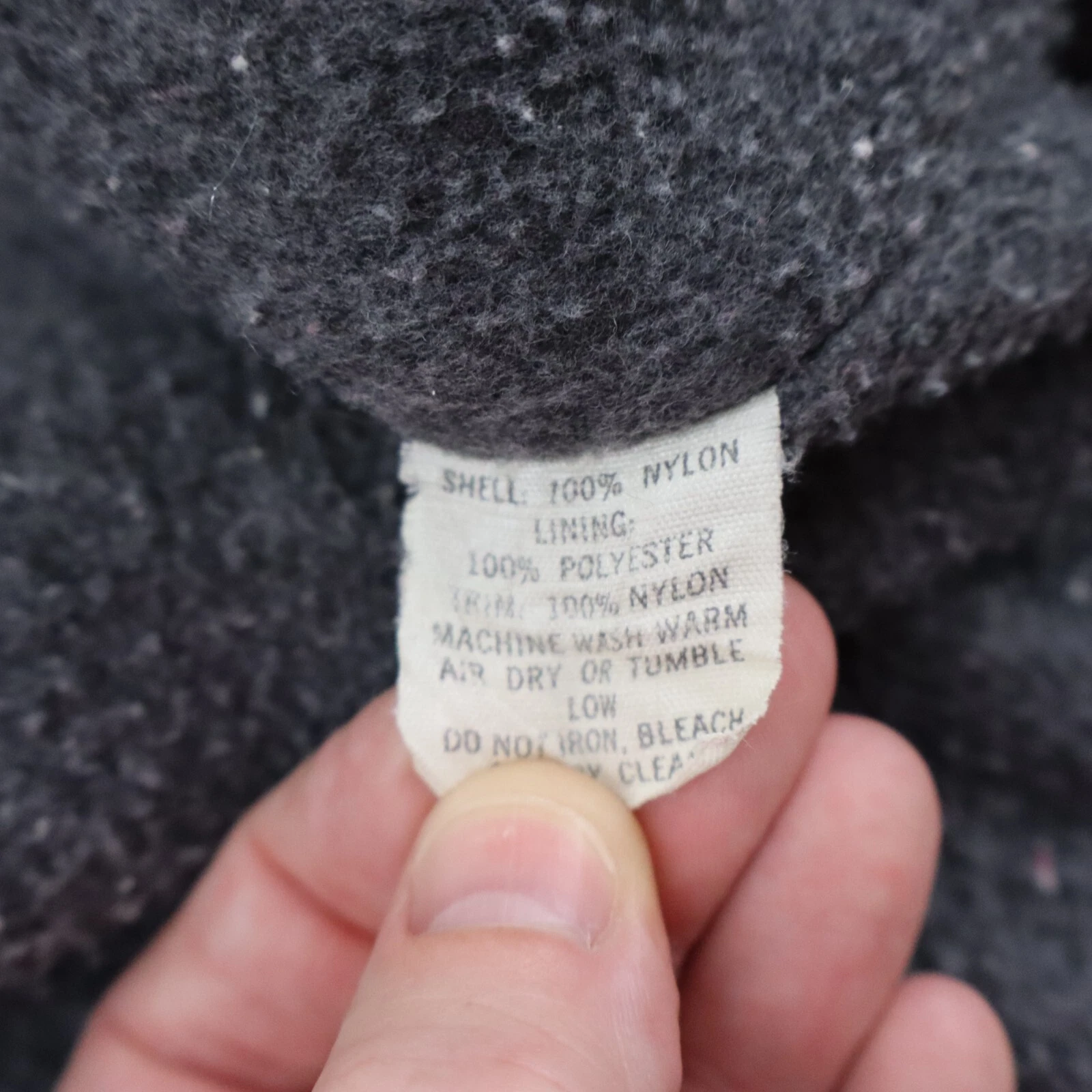 patagonia vtg 90s synchilla fleece shelled coat jacket