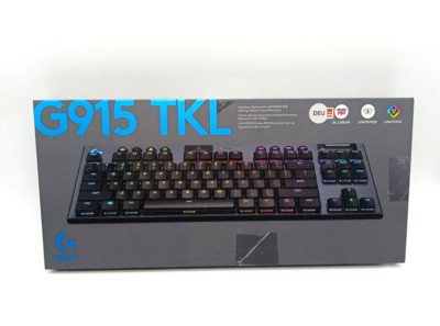 Logitech G915 TKL Linear Kabellose Gaming-Tastatur Deutsch - Carbon (920-009513)