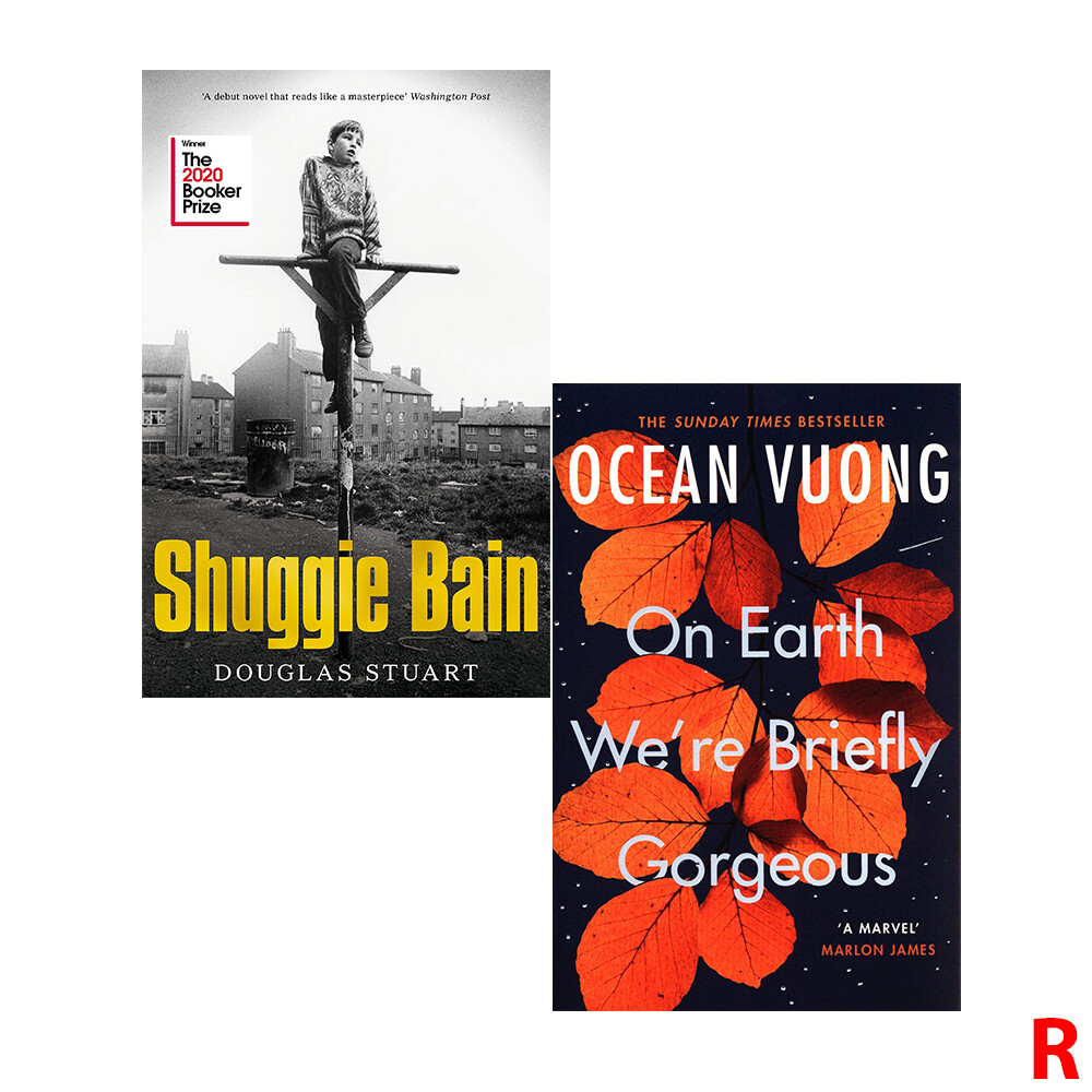 Shuggie Bain And On Earth We're Briefly Gorgeous 2 Books Collection Set