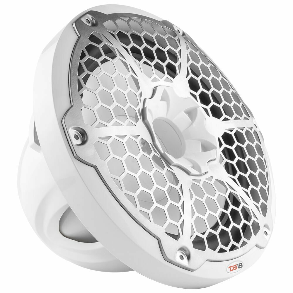 Одиночный 4-омный морской сабвуфер DS18 NXL-10SUBWH мощностью 300 Вт RMS 10 серии Hydro 4459000₽