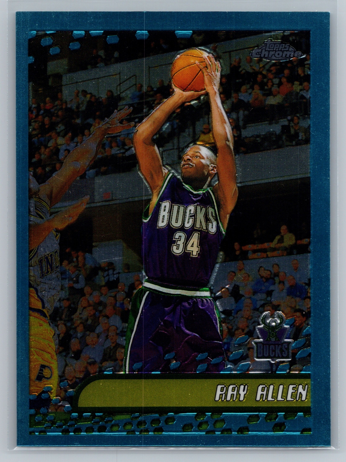 2001-02 Topps Chrome Ray Allen #25