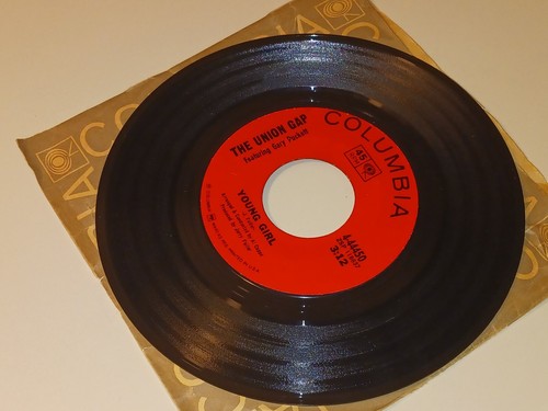 THE UNION GAP (YOUNG GIRL & I'M LOSING YOU) 45-RPM Promo 7"-VGC - Picture 4 of 10