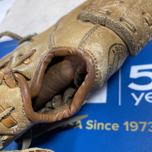 Regent 5200 FR LHT Double V Hinged Little League Approved Baseball Glove First - Picture 11 of 14