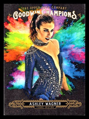 #ad #ad 2018 Upper Deck Goodwin Champions Splash of Color Ashley Wagner #107 $2.99